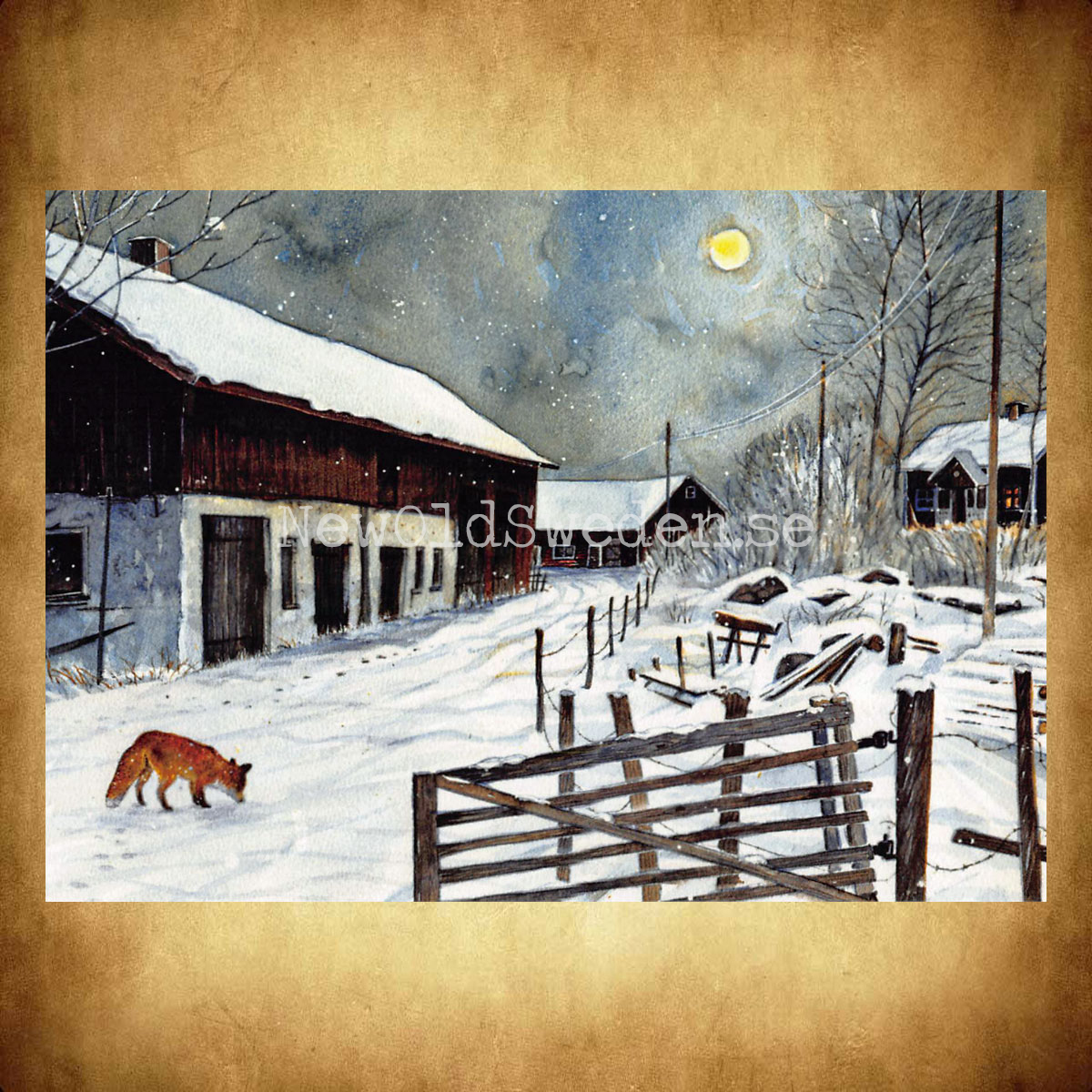 Räven i månsken - Hasse Jansson - 1851 - 2