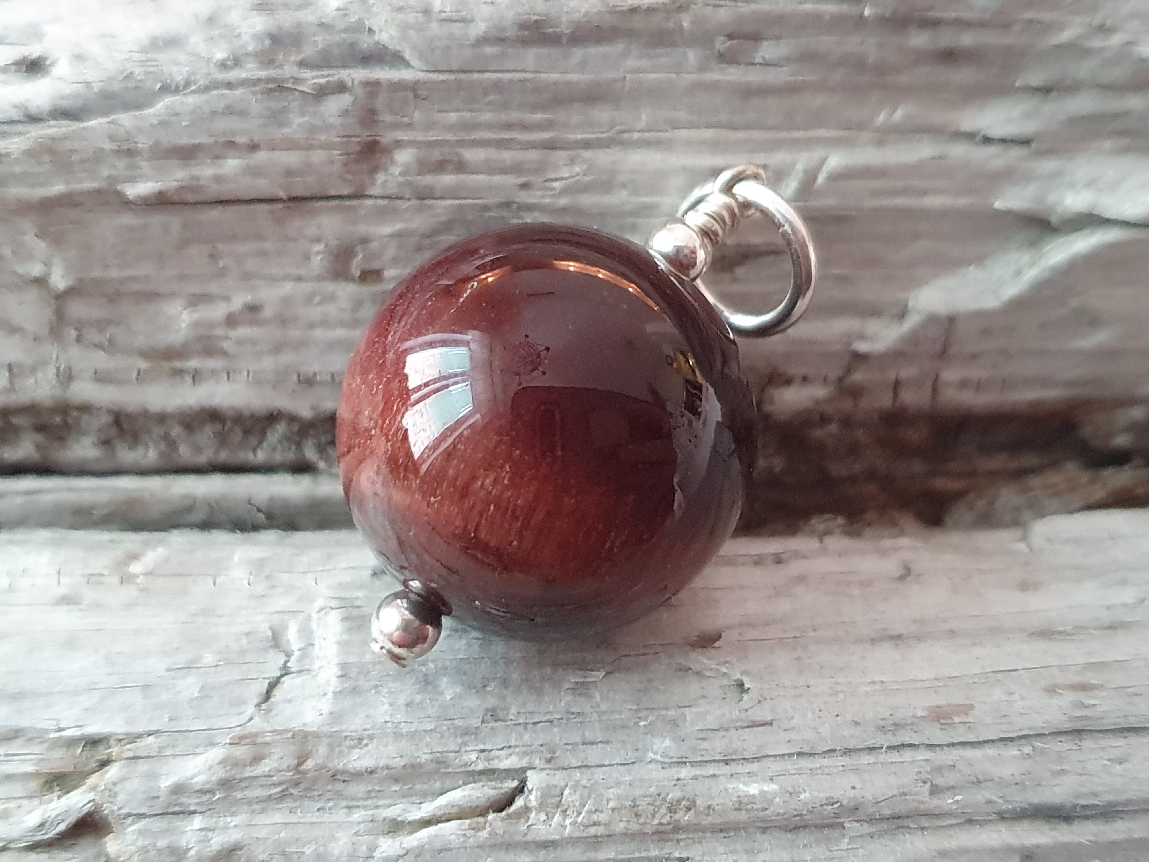 JOD Bubbles: Oxöga kula 18mm 925-silver