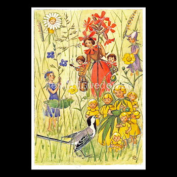 Blomsterboda - Elsa Beskow - 350