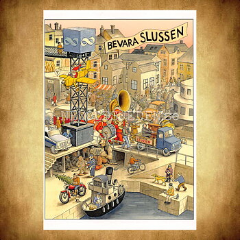 BEVARA SLUSSEN No: 1 - Jan Lööf - 907