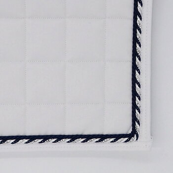 Dressyrschabrak Vit D5, marin/3marinsilver