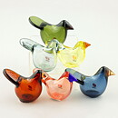 Oiva Toikka (2020) Six Stylistic Sieppo Glass Birds (2)