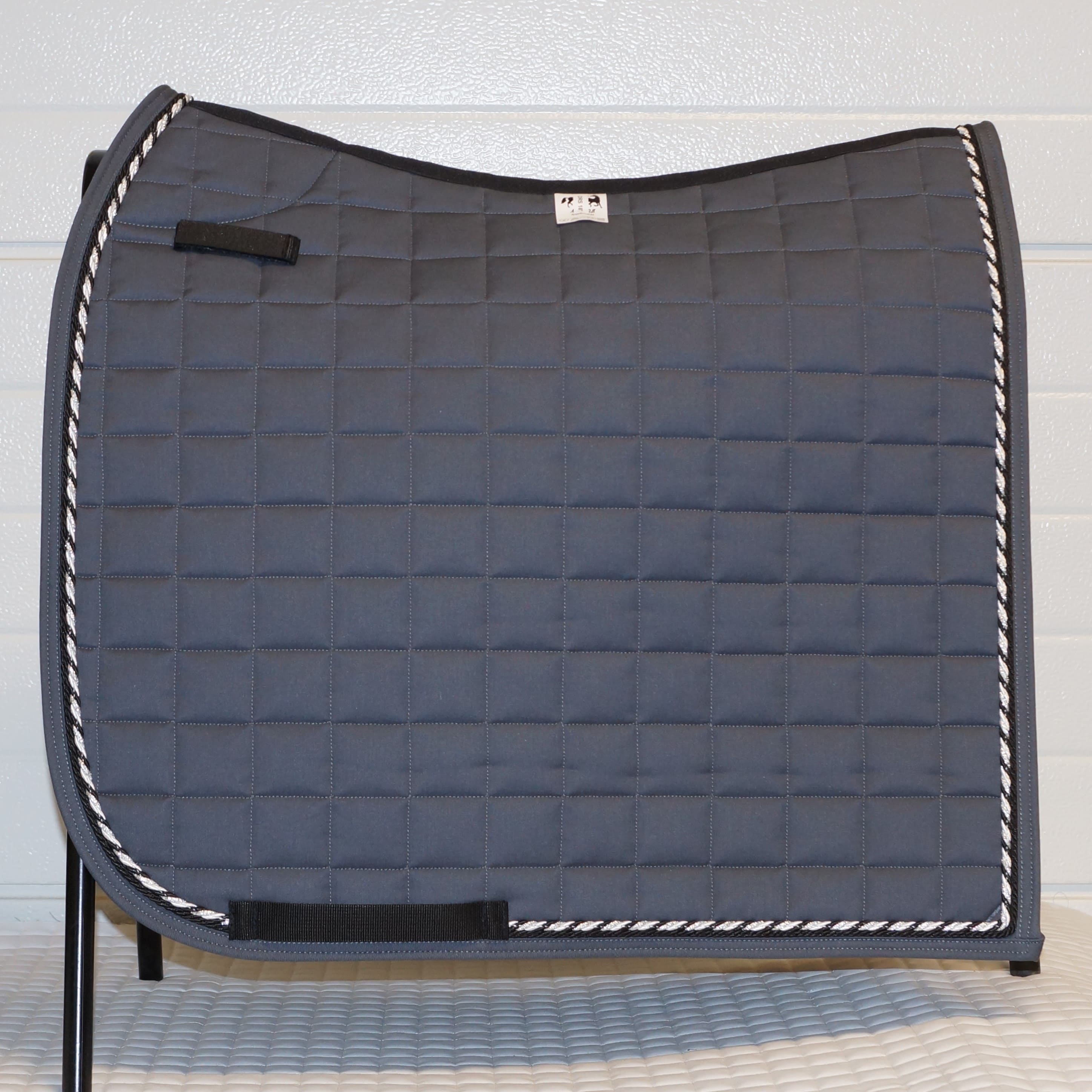 Dressyrschabrak Convoj D5, svart/silver - 2