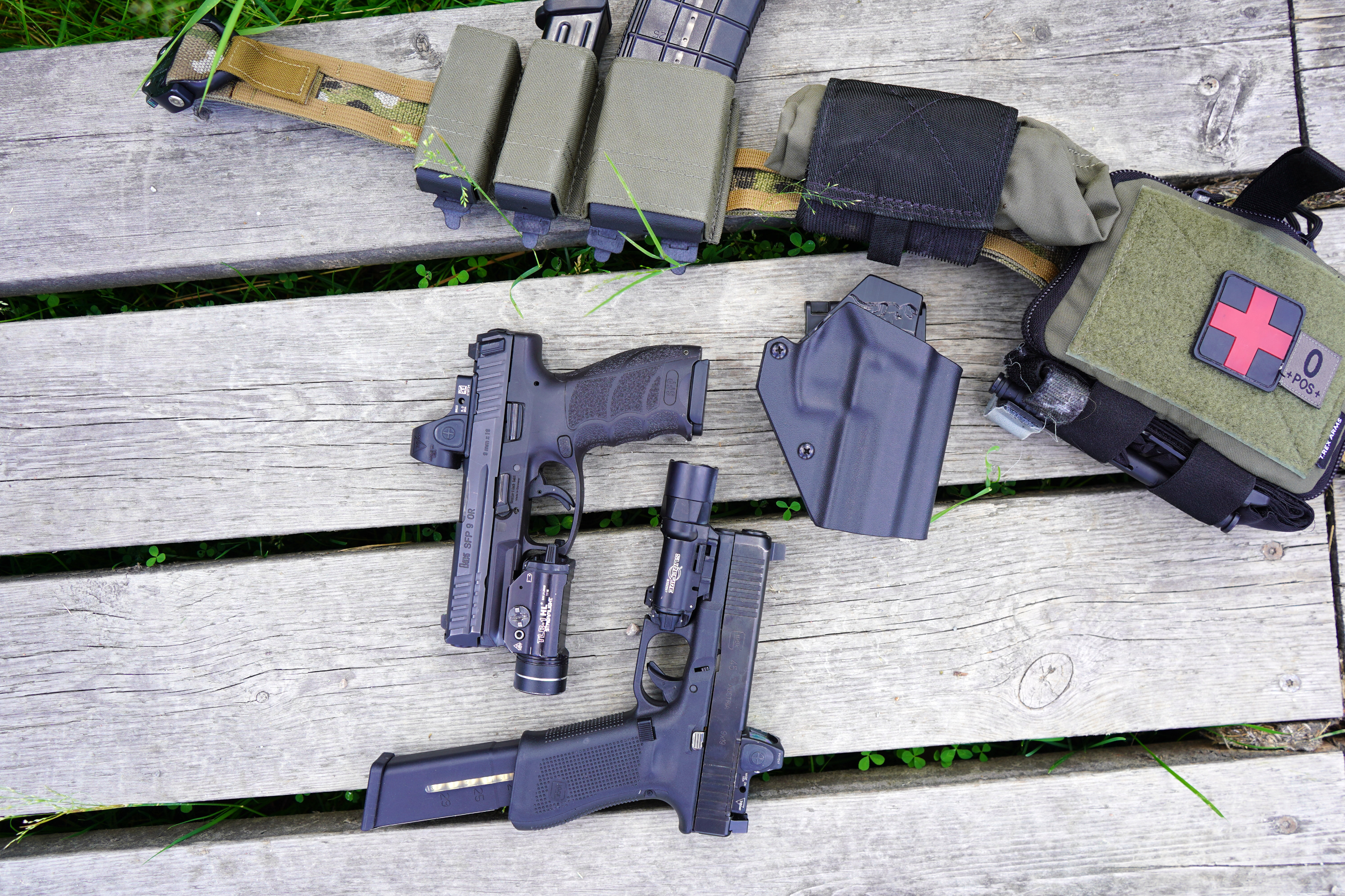 Blue Alpha Belts MOLLE 1.75 Double Belt Rig + EDC  - 11