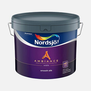 VÄGGFÄRG NORDSJÖ AMBIANCE SMOOTH SILK, flera val