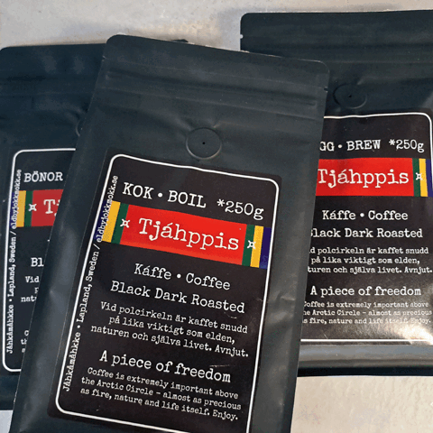 ELD Tjáhppis kaffe 250 gram