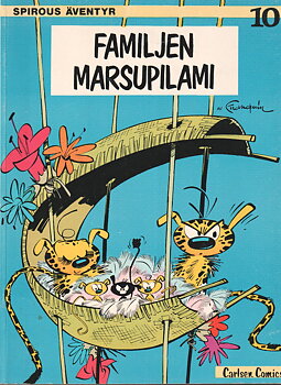Spirous äventyr 10 Familjen Marsupilami, begagnad