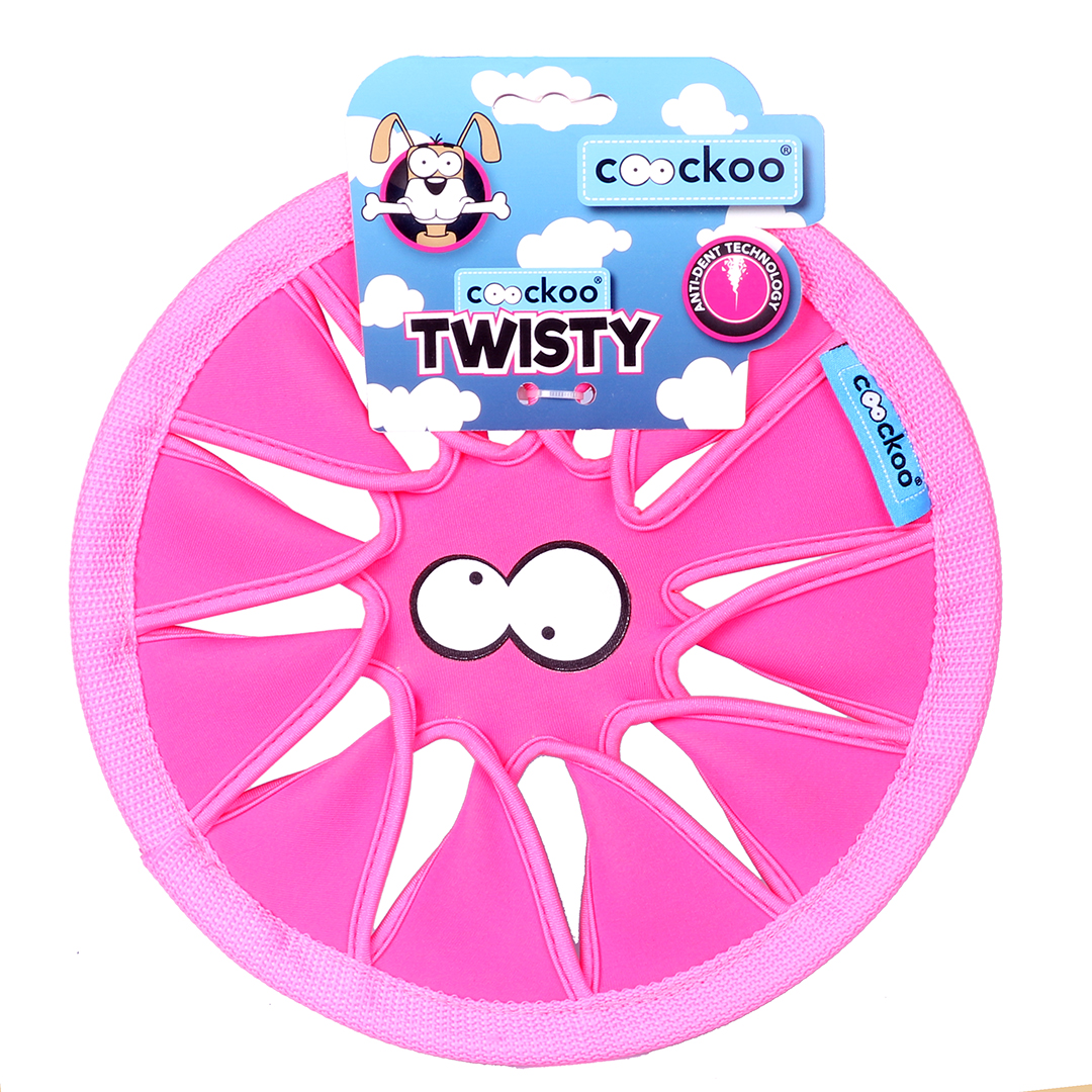 Coockoo Hundleksak Frisbee Twisty Ø 25cm  - 3