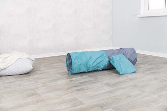 Trixie Nylon Kattunnel 115x30cm Grå/Blå - 8