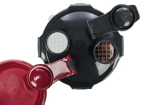 Trixie Plast Foder/Vattenbehållare 2x0,35 Liter Ø 11x23cm - 8