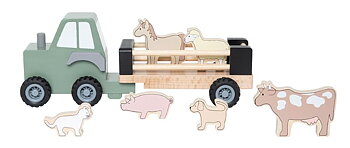 Jabadabado Traktor med djur   