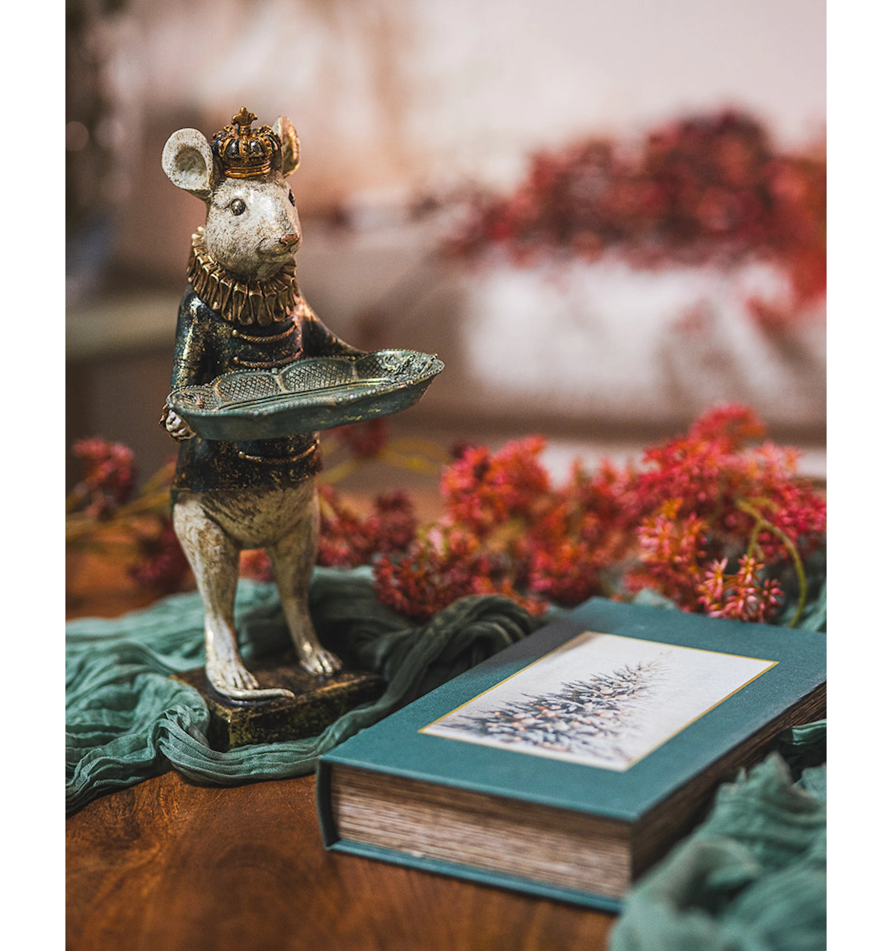 Mouse King with Plate 15x32 cm - 2