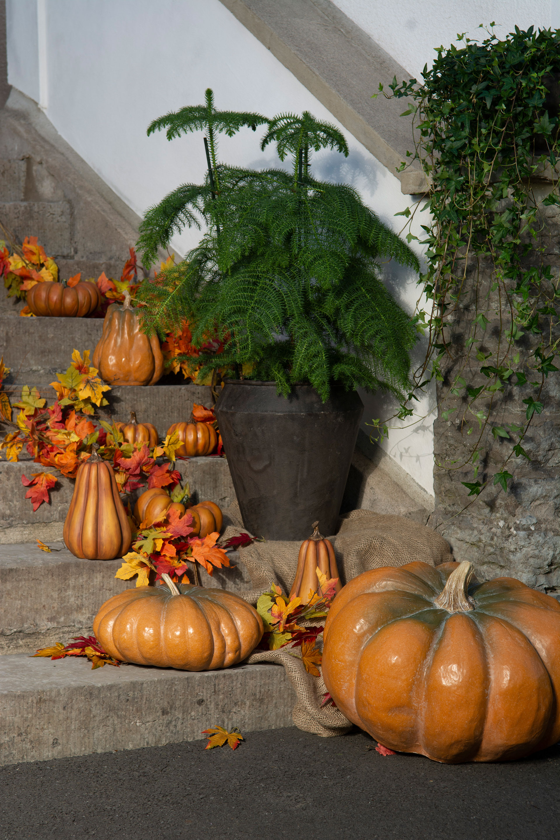 Maple Leaf Garland Autumn 152 cm - 8