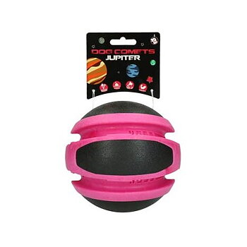 Hundleksak Dog Comets Jupiter Boll Rosa Ø 14cm