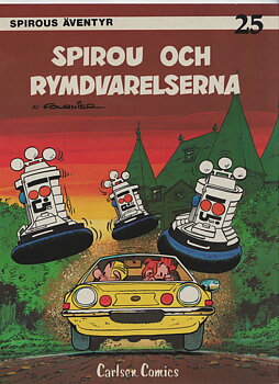 Spirous äventyr 25 Spirou och rymdvarelserna, begagnad