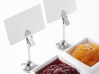 Menu holder 2-pack