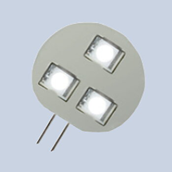 Led 3 diodos caliente - patilla lateral