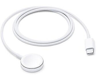 Apple Magnetisk Laddningskabel till Apple Watch, 1m - Vit - Original