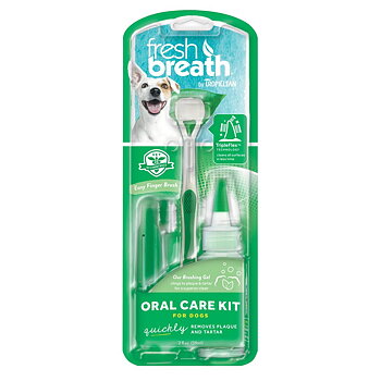 Tropiclean Fresh Breath Dog Oral Care Kit – hammasgeeli -1