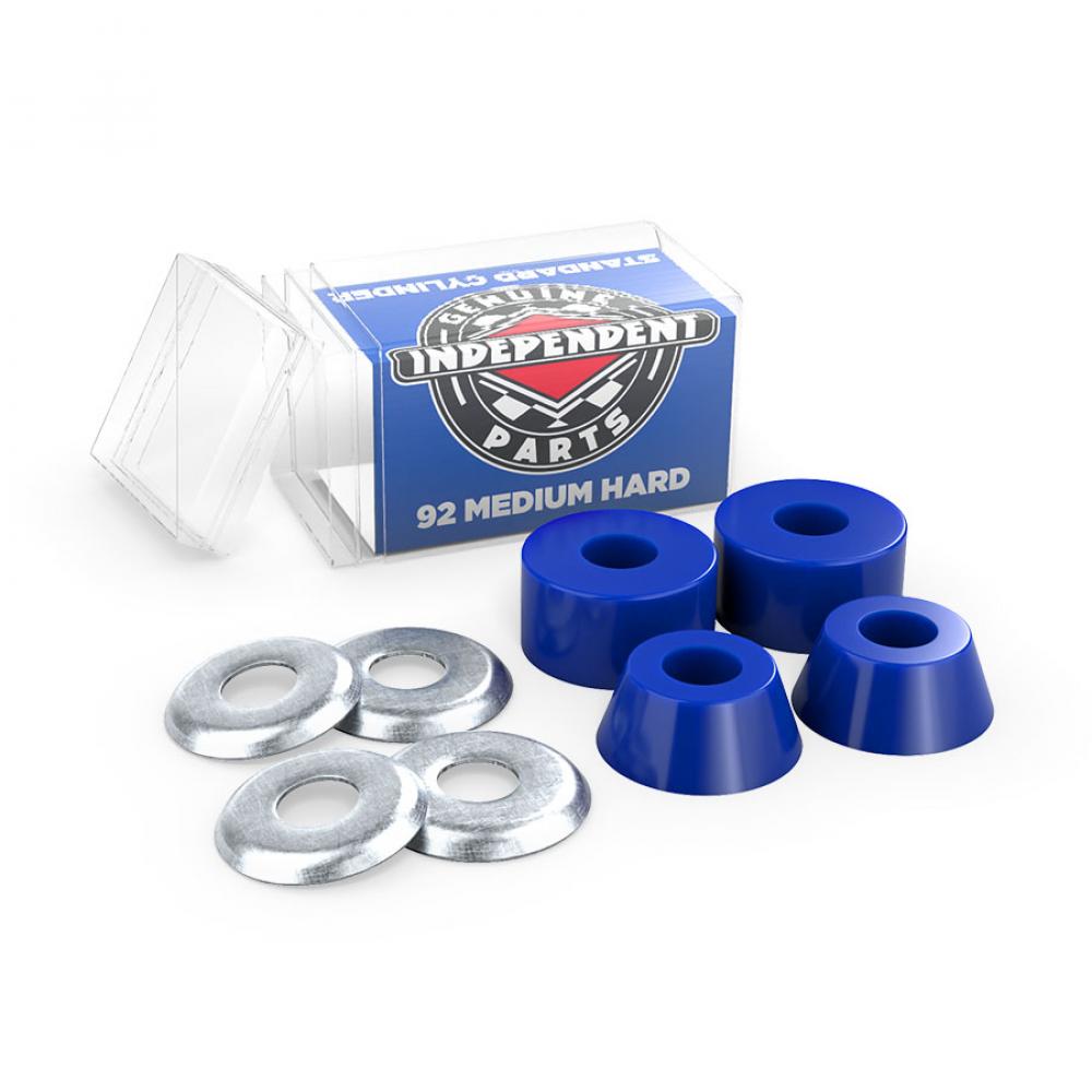 Independent Bushings Standard Cylinder 92A Medium/Hard Blue