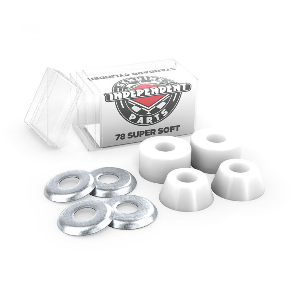 Independent Bushings Standard Cylinder 78A Super Soft White