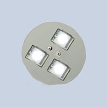 Led 3 diodos caliente - pasador trasero