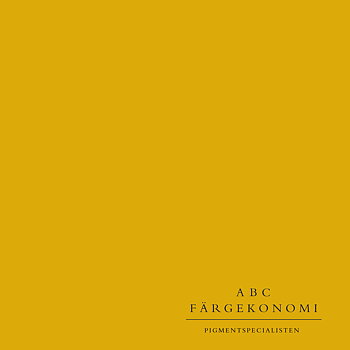 FÄRGPIGMENT JÄRNOXIDGUL, flera varianter