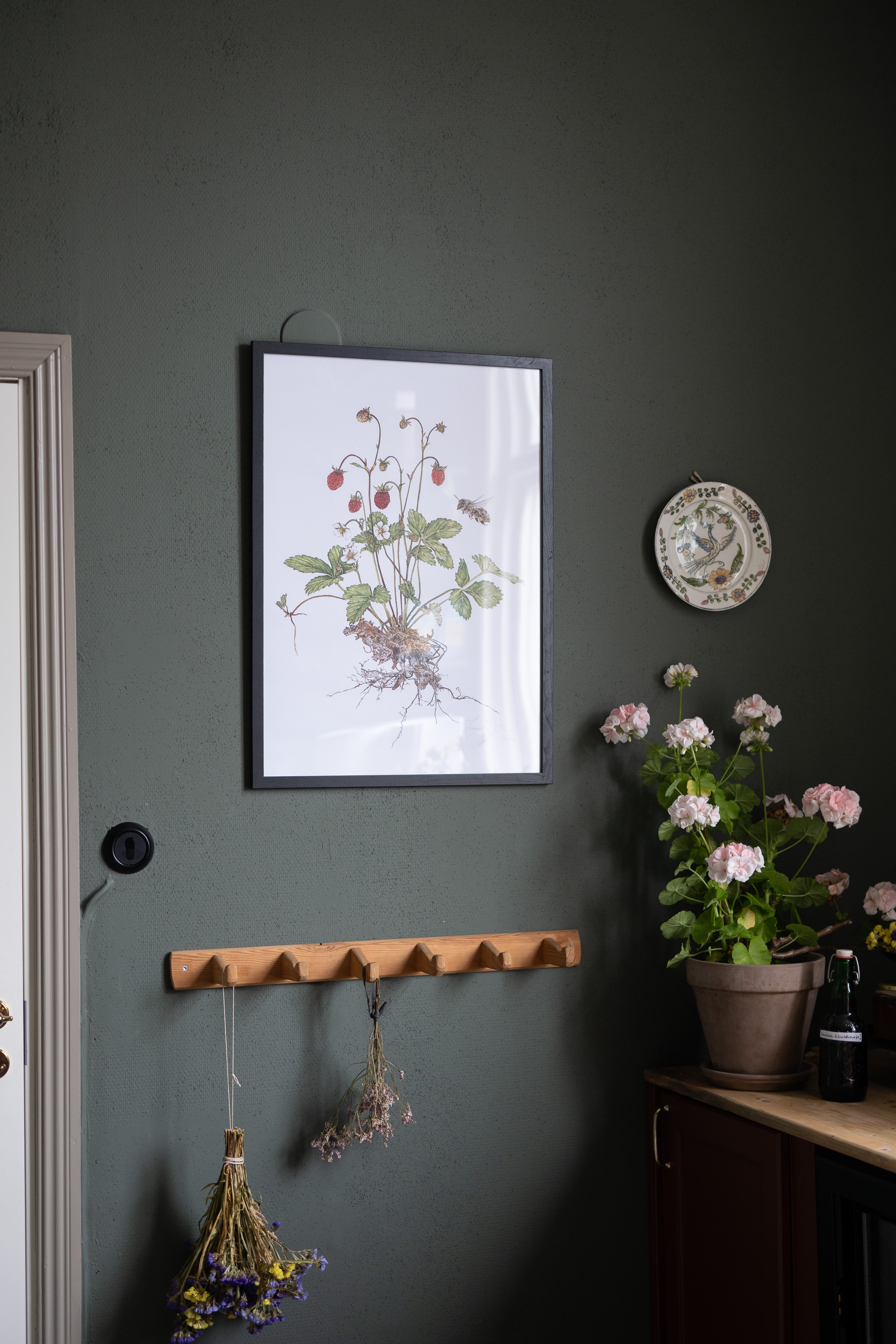 ART PRINT WOODLAND STRAWBERRIES 50x70 - 6