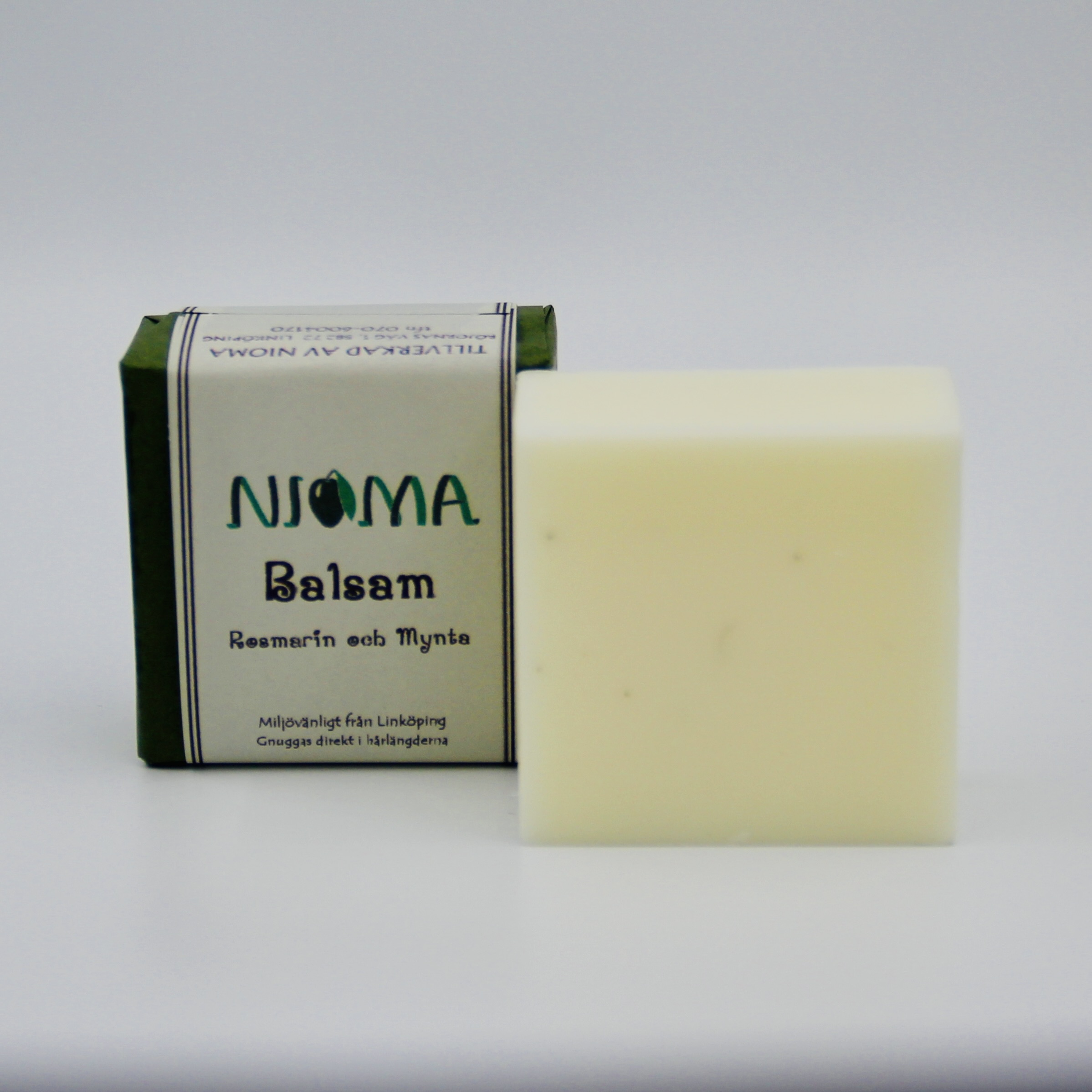 Balsam med eterisk rosmarin och mynta