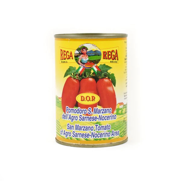 Tomater San Marzano, skalade - 400g