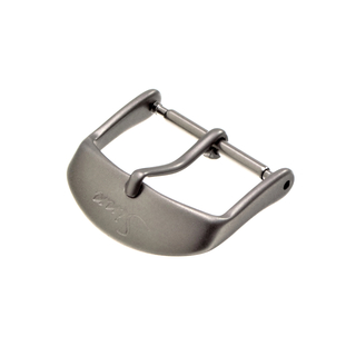 Sinn Blästrad Stål C-Spänne 20 mm till Läderband