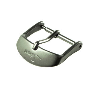 Sinn Satinerad  Stål C-Spänne 20 mm till Läderband