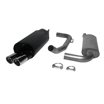 2,5" Sport exhaust cat back Stainless
