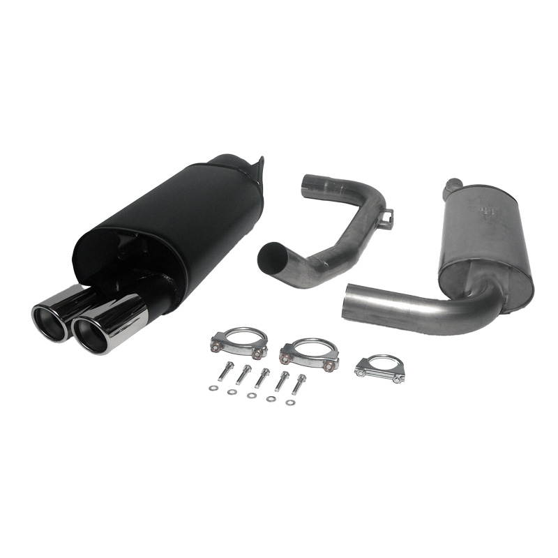2,5" Sport exhaust cat back Stainless