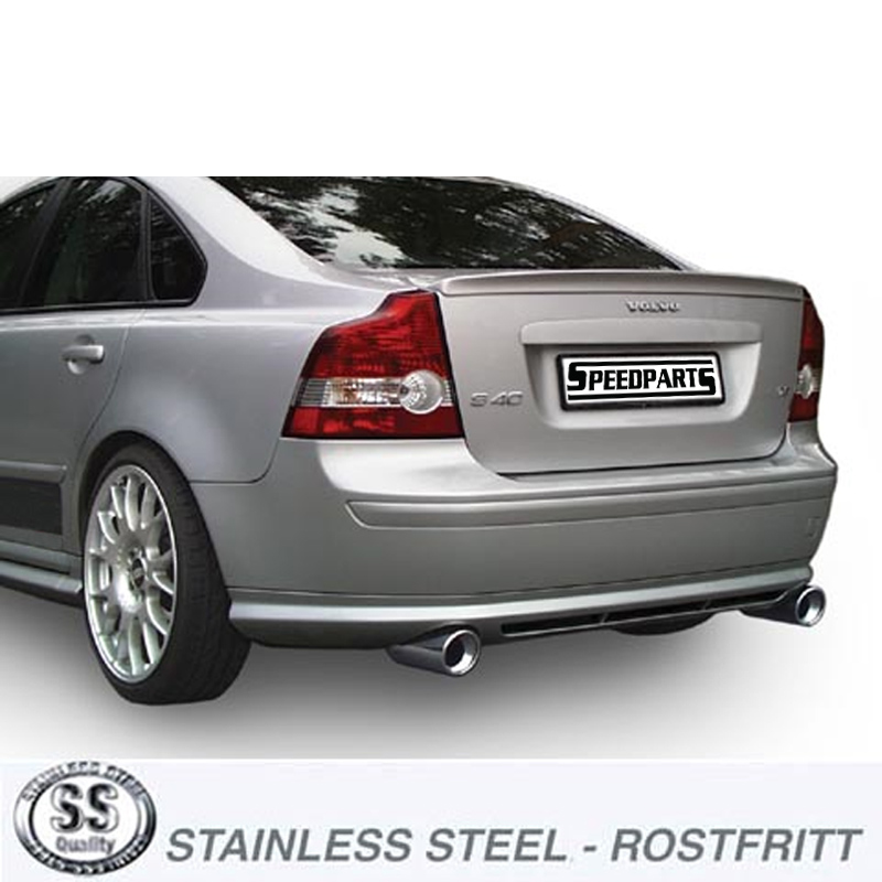 2,5" Sport exhaust cat back Stainless - 3