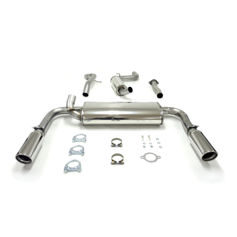 2,5" Sport exhaust cat back Stainless