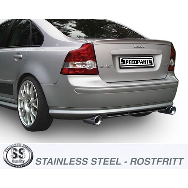 2,5" Sport exhaust cat back Stainless - 2