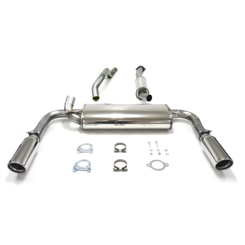 2,5" Sport exhaust cat back Stainless