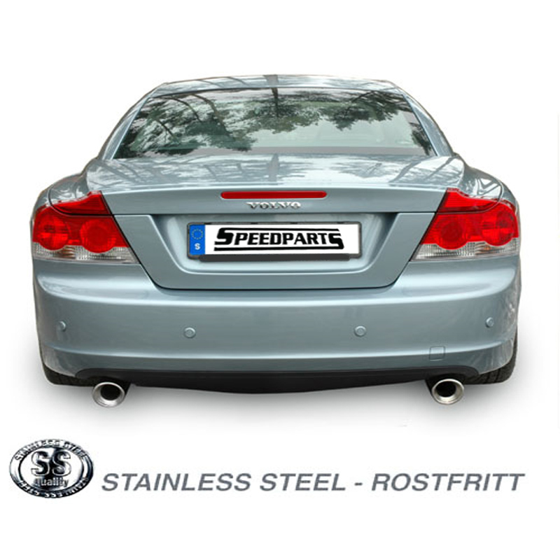 2,5" Sportavgassystem halvsats rostfritt - 3