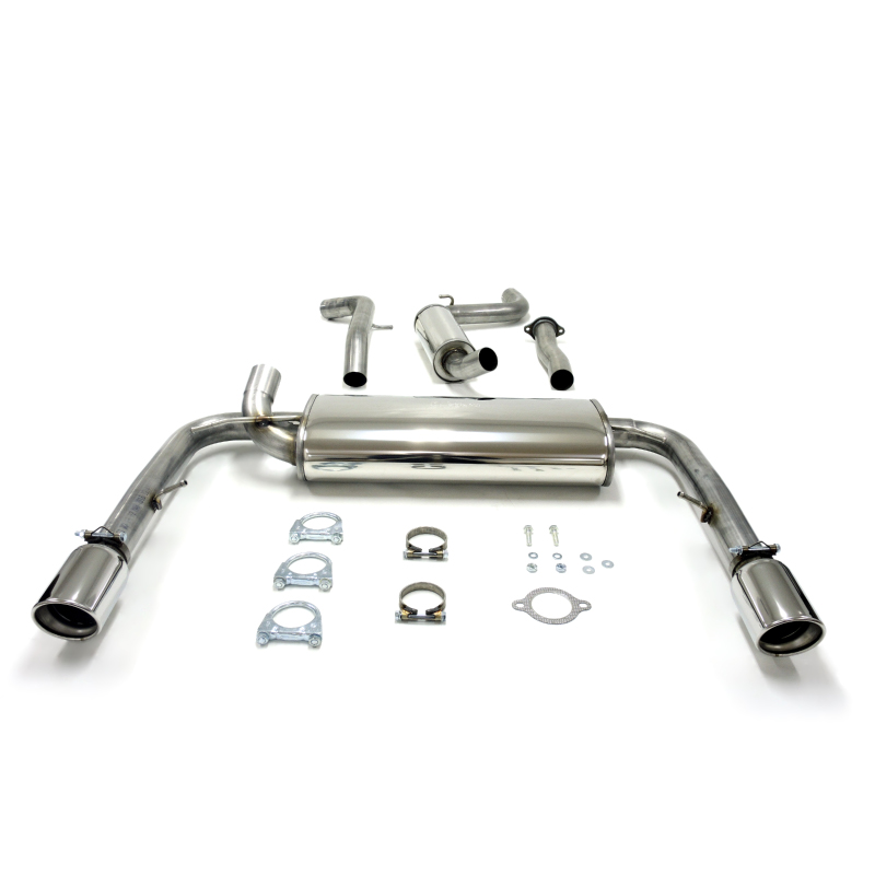 2,5" Sportavgassystem halvsats rostfritt