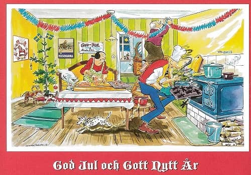 Kronblom, vykort, retro - flera motiv - 12