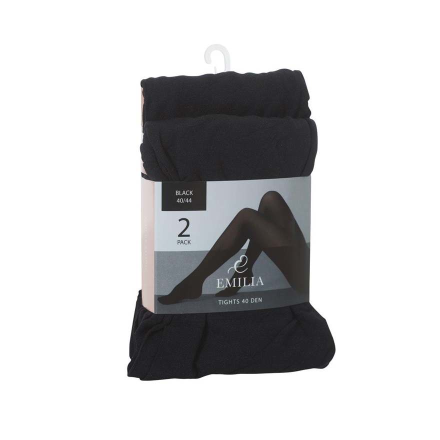Emilia Svarta Strumpbyxor 40d