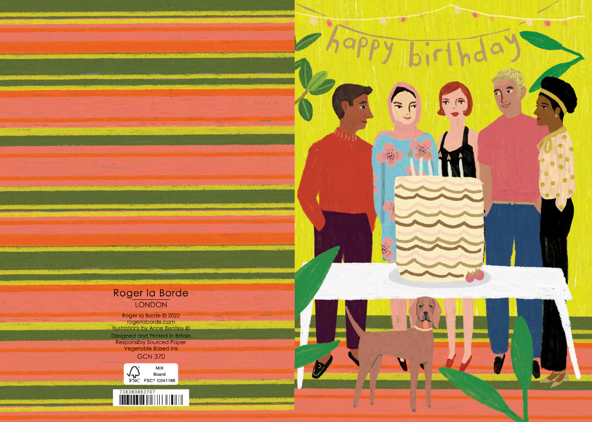 Big Cake Birthday Petite Card - 3