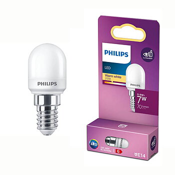Philips Ledlampa päron 0,9W (7W) E14 frostad