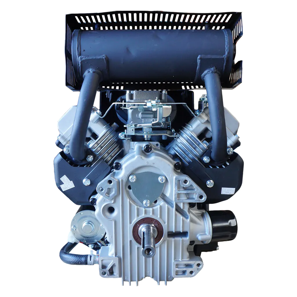 Bensinmotor Loncin V-Twin 20,0 hk, Euro5 motor, med vertikal axel. - 2