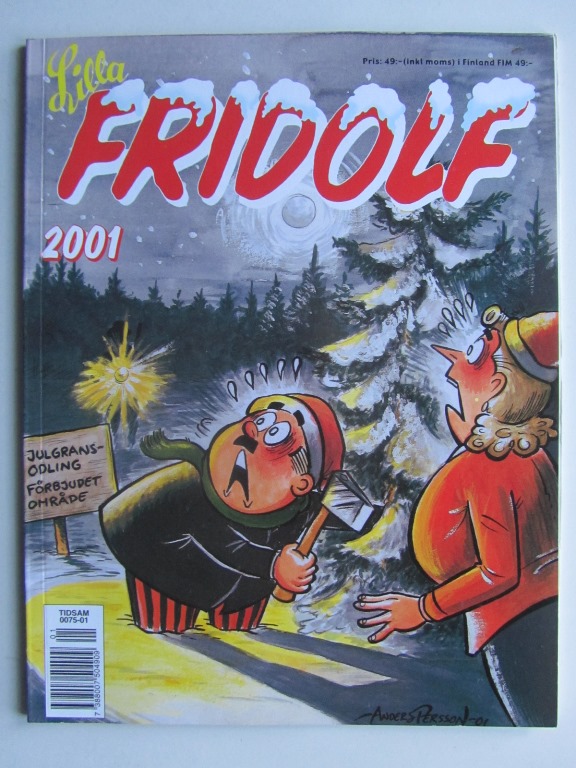 Lilla Fridolf Julalbum 2001