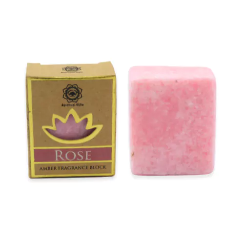 Green Tree Amber Doftblock Ros
