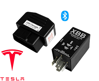 XBB Dongle & Powerunit Kit - Tesla Special - Canbus interface för inkoppling av Extraljus - 
