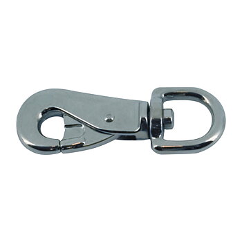 Stor kraftig karabinkrok rustfritt stål 10 cm