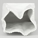 Tapio Wirkkala (Do Not Litter 1977) White Bag Vase 15 cm  [Sample Images]
